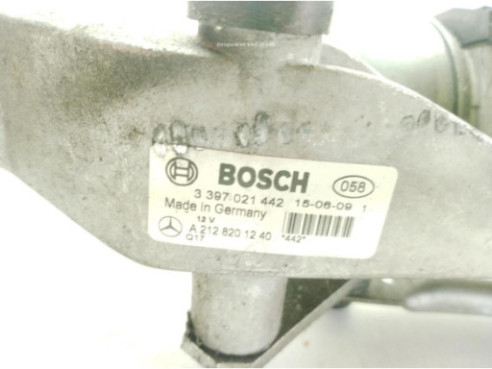 A2128201240,  MOTOR LIMPIAPARABRISAS DEL MERCEDES BENZ CLASE E (W212)|Desguaces La Cabaña