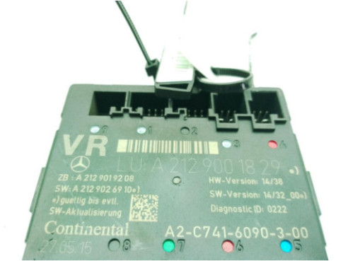 A2129001829 MODULO ELECTRONICO MERCEDES BENZ CLASE E (W212)|Desguaces La Cabaña
