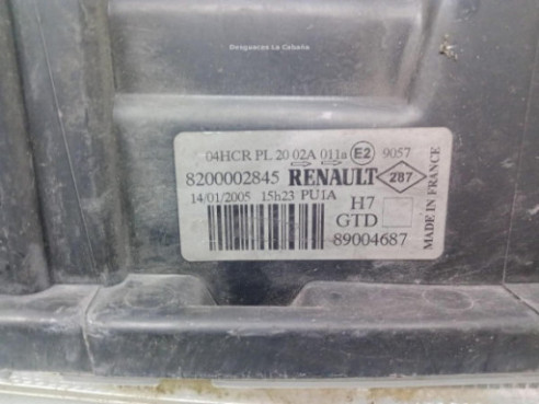 7701048927 FARO IZQUIERDO RENAULT LAGUNA II (BG0/1_)|Desguaces La Cabaña
