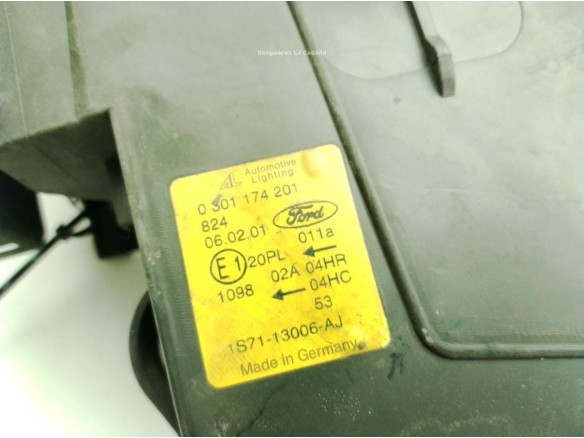 1435624, 1S7113006AJ FARO IZQUIERDO FORD MONDEO III (B5Y)|Desguaces La Cabaña