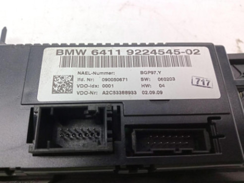 64119199260 MANDO CLIMA BMW 3 (E90)|Desguaces La Cabaña