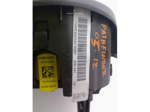 AMEB2053010098 AIRBAG IZQ NISSAN PATHFINDER III (R51)|Desguaces La Cabaña