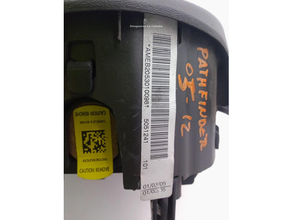 AMEB2053010098 AIRBAG IZQ NISSAN PATHFINDER III (R51)|Desguaces La Cabaña