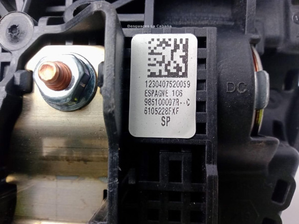 985100007R AIRBAG IZQ RENAULT MEGANE III Fastback (BZ0_)|Desguaces La Cabaña