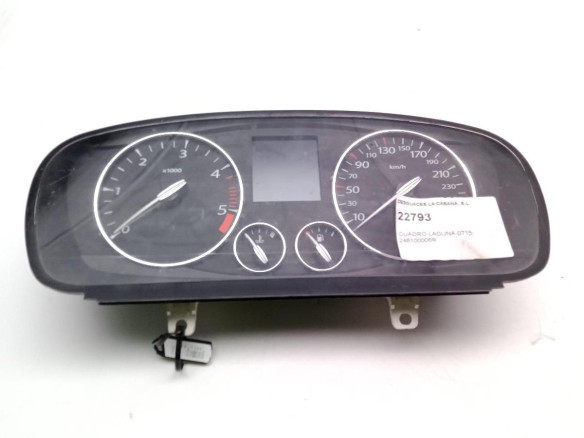 248100006R, CUADRO INSTRUMENTOS RENAULT LAGUNA III (BT0/1)|Desguaces La Cabaña