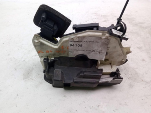 CERRADURA PUERTA LAT DEL DER SEAT LEON (5F1)|Desguaces La Cabaña
