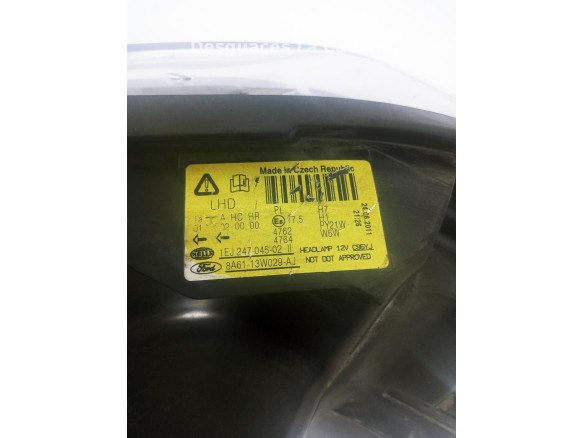 8A6113W029AJ FARO DERECHO FORD FIESTA VI|Desguaces La Cabaña