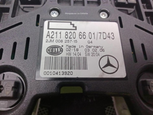 A2118206601 PLAFON DEL MERCEDES BENZ CLASE E (W211)|Desguaces La Cabaña