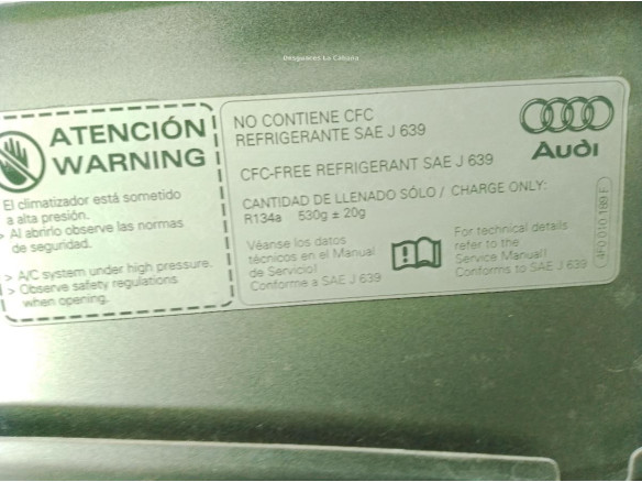 4F0823029F CAPO AUDI A6 (4F2, C6)|Desguaces La Cabaña