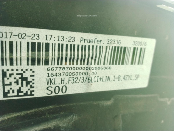 51127496112 PARAGOLPES TRA BMW 4 Gran Coupe (F36)|Desguaces La Cabaña