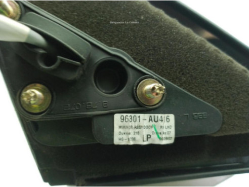 96301AU416 ESPEJO DER NISSAN PRIMERA (P12)|Desguaces La Cabaña