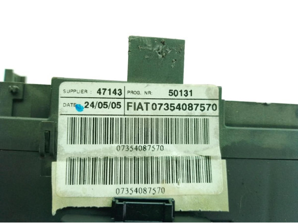 07354087570 MANDO COMPLETO FIAT CROMA (194_)|Desguaces La Cabaña