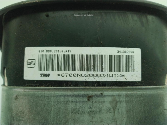6J0880201ACAT7 AIRBAG IZQ SEAT IBIZA IV (6J5, 6P1)|Desguaces La Cabaña