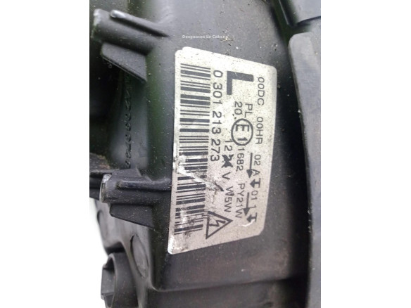 FARO IZQUIERDO PEUGEOT 407 (6D_)|Desguaces La Cabaña