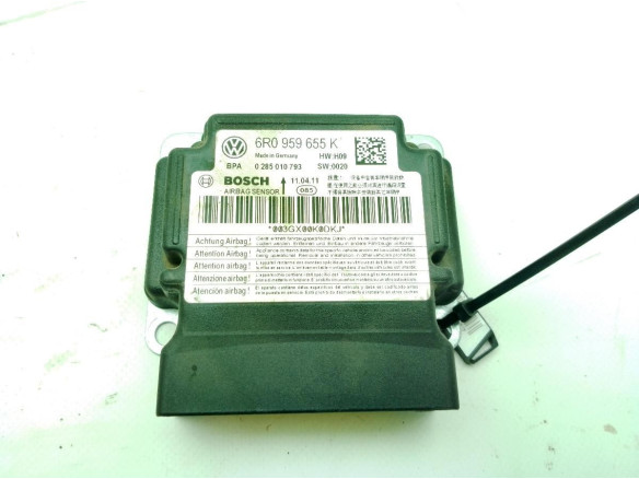 6R0959655K CENTRALITA AIRBAG VW POLO (6R1, 6C1)|Desguaces La Cabaña
