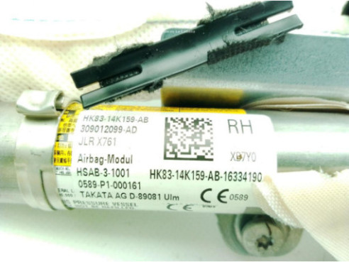 HK8314K159AB AIRBAG CORTINA DER JAGUAR F-PACE (X761)|Desguaces La Cabaña