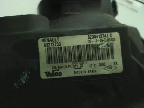 260603054R, 8200412741C FARO IZQUIERDO RENAULT MEGANE II (BM0/1_, CM0/1_)|Desguaces La Cabaña