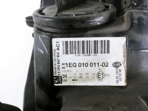 13253647 FARO DERECHO OPEL ASTRA J (P10) |Desguaces La Cabaña