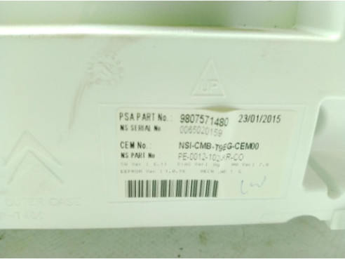 1614174780, 9807571480 CUADRO INSTRUMENTOS PEUGEOT 308 II|Desguaces La Cabaña