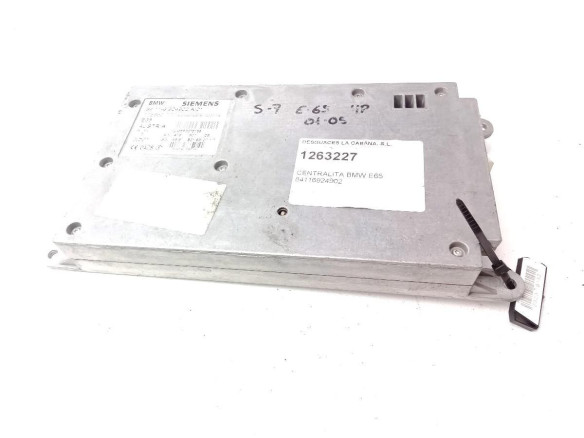 84116924902 CENTRALITA MOTOR BMW 7 (E65, E66, E67)|Desguaces La Cabaña