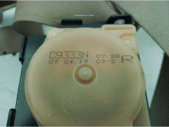 C9333N CINTURON DEL DER NISSAN X-TRAIL (T31)|Desguaces La Cabaña