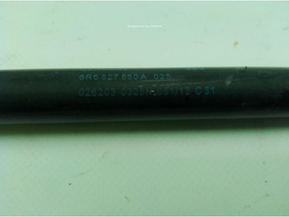 6R6827550D AMORTIGUADOR PORTON / TAPA MALETA VW POLO (6R1, 6C1)|Desguaces La Cabaña