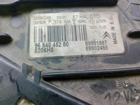 9684845280 FARO DERECHO CITROEN C5 III (RD_)|Desguaces La Cabaña