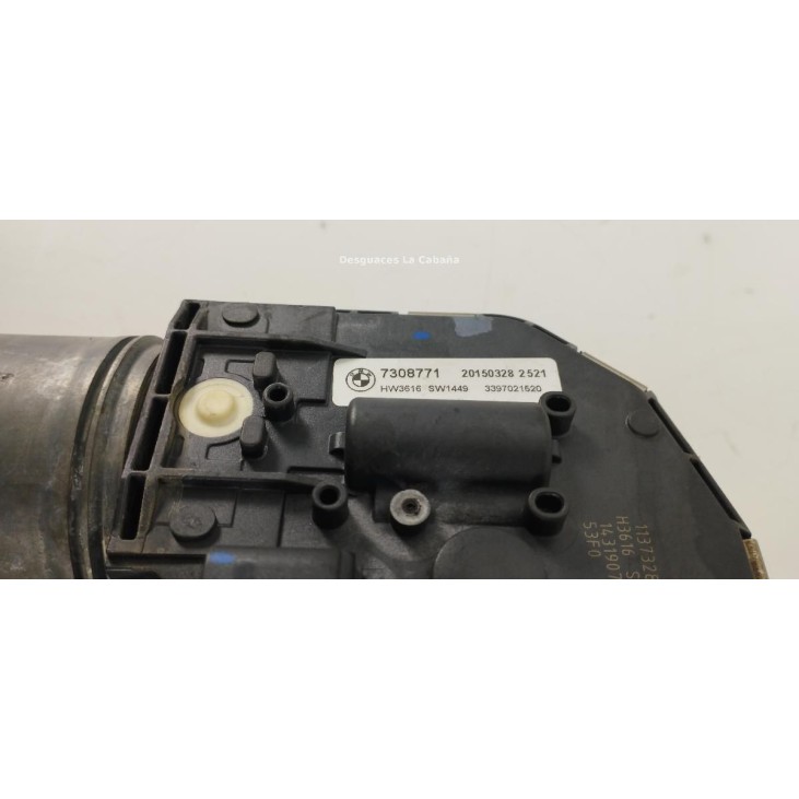 73084771, 2015028 MOTOR LIMPIAPARABRISAS DEL BMW 5 (F10) |Desguaces La Cabaña
