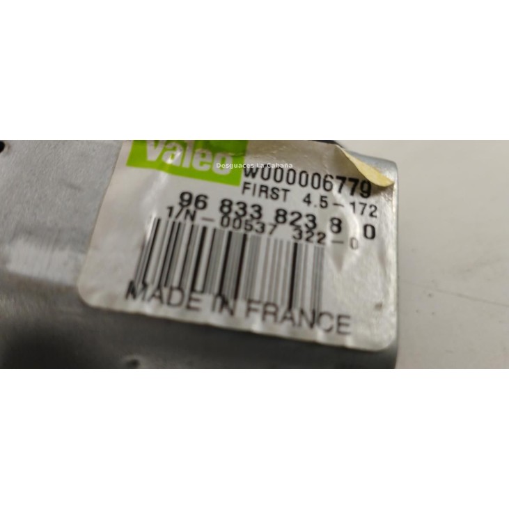 683382380 MOTOR LIMPIAPARABRISAS TRA CITROEN C3 II |Desguaces La Cabaña