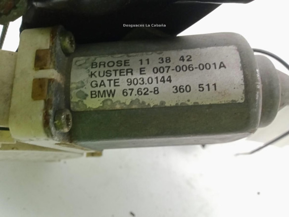 51348159834 ELEVALUNAS PUERTA LAT TRA DER BMW 5 (E39)|Desguaces La Cabaña