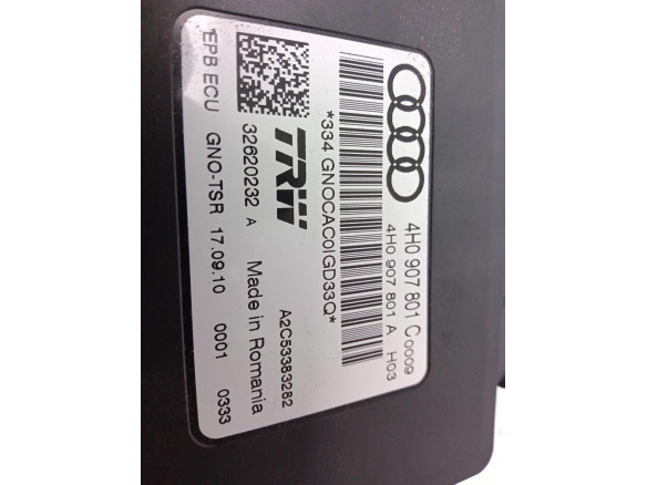 4H0907801C MODULO ELECTRONICO AUDI A8 (4H2, 4H8, 4HC, 4HL)|Desguaces La Cabaña