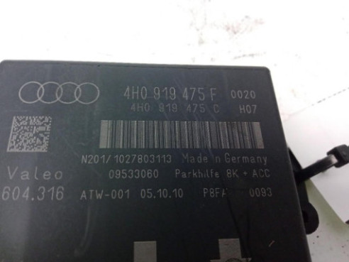 4H0919475F MODULO ELECTRONICO AUDI A8 (4H2, 4H8, 4HC, 4HL)|Desguaces La Cabaña