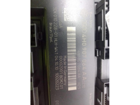 4H0907064AA MODULO ELECTRONICO AUDI A8 (4H2, 4H8, 4HC, 4HL)|Desguaces La Cabaña