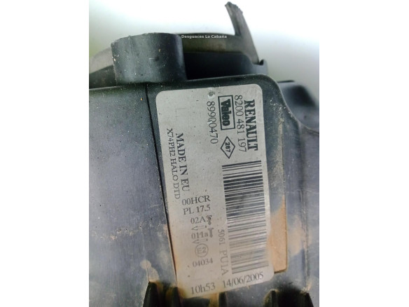 7701061671 FARO DERECHO RENAULT LAGUNA II (BG0/1_)|Desguaces La Cabaña