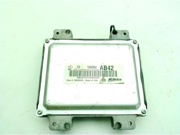 12665802 CENTRALITA MOTOR OPEL CORSA E (X15)|Desguaces La Cabaña
