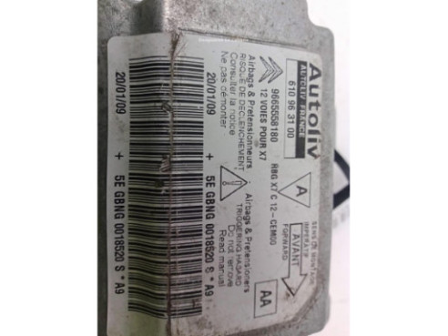 9665558180,608929500, CENTRALITA MOTOR CITROEN C5 III (RD_)|Desguaces La Cabaña