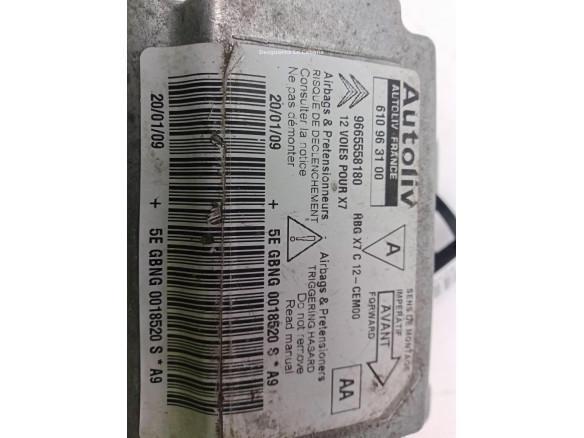 9665558180,608929500, CENTRALITA MOTOR CITROEN C5 III (RD_)|Desguaces La Cabaña