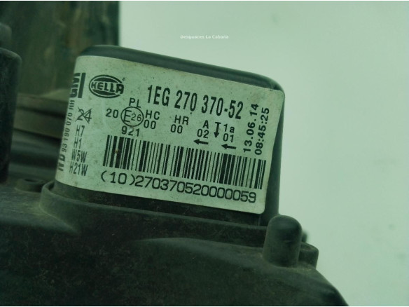 1EG27037052 FARO DERECHO OPEL ASTRA H (A04)|Desguaces La Cabaña