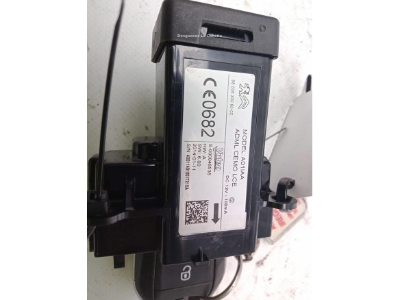 9800630080 LECTOR LLAVE CITROEN C4 Picasso II|Desguaces La Cabaña