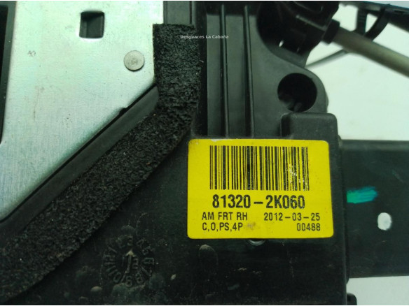 813202K060 CERRADURA PUERTA LAT DEL DER KIA SOUL (AM)|Desguaces La Cabaña