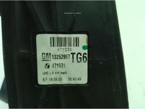 010850 ESPEJO IZQ OPEL ZAFIRA B (A05)|Desguaces La Cabaña