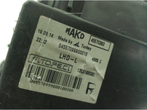 0001353198080, 1353198080 FARO IZQUIERDO FIAT FIORINO Furgón/ranchera familiar (225_)|Desguaces La Cabaña