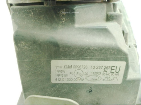 93185145, 13237263 FARO IZQUIERDO OPEL CORSA C (X01)|Desguaces La Cabaña