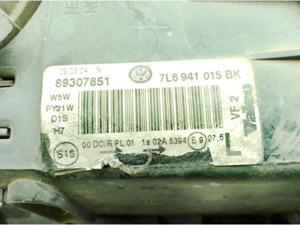 7L6941015BK FARO IZQUIERDO VW TOUAREG (7LA, 7L6, 7L7)|Desguaces La Cabaña