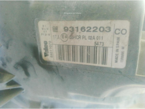 93164842 FARO IZQUIERDO OPEL TIGRA TwinTop (X04)|Desguaces La Cabaña