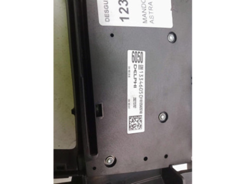 13346050 MANDO RADIO OPEL ASTRA J (P10)|Desguaces La Cabaña