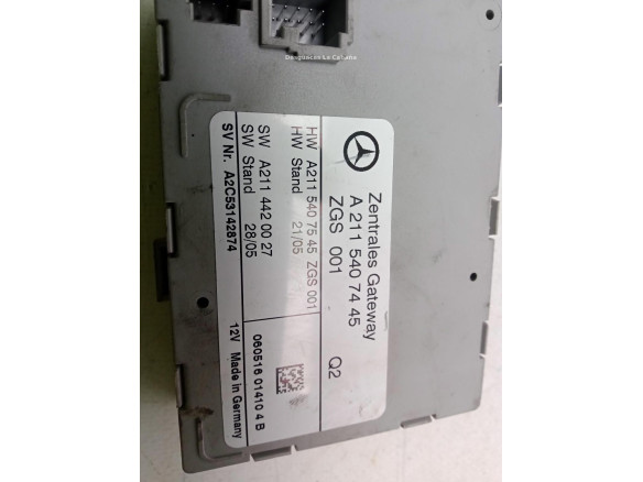 A2115407445 CENTRALITA MOTOR MERCEDES BENZ CLASE E (W211)|Desguaces La Cabaña