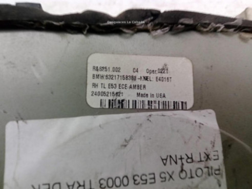 63217158388 PILOTO TRA DER EXT BMW X5 (E53)|Desguaces La Cabaña