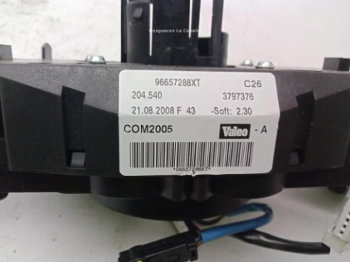 96657288XT MANDO COMPLETO PEUGEOT 207 (WA_, WC_)|Desguaces La Cabaña