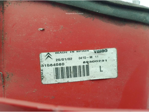 31564080 PILOTO TRA IZQ EXT CITROEN XSARA PICASSO (N68)|Desguaces La Cabaña